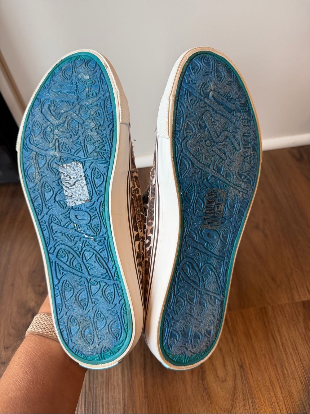 Leopard Print Slip-On Sneakers - Brown - Picture 6 of 6